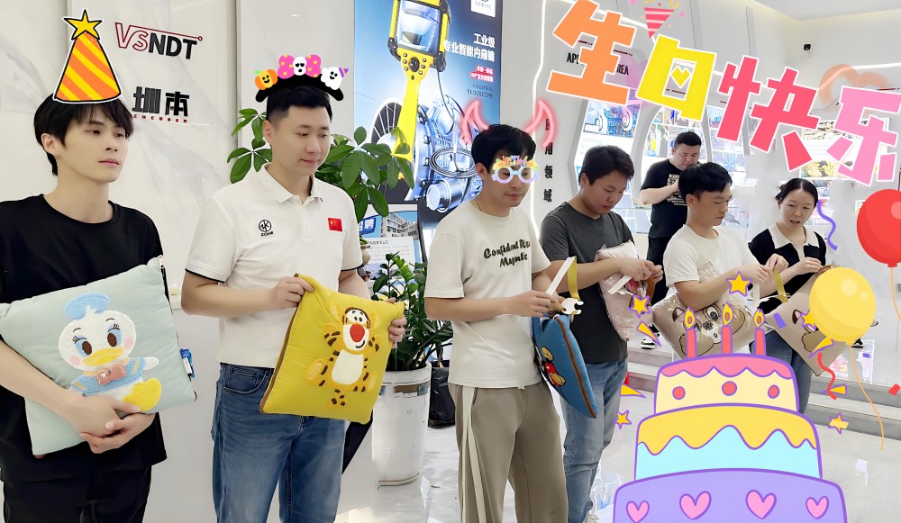 定格美好，感恩相遇丨微視光電舉辦員工生日會